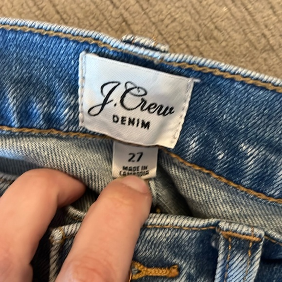 J. Crew 9” Toothpick Jeans Size 27 - Picture 3 of 5